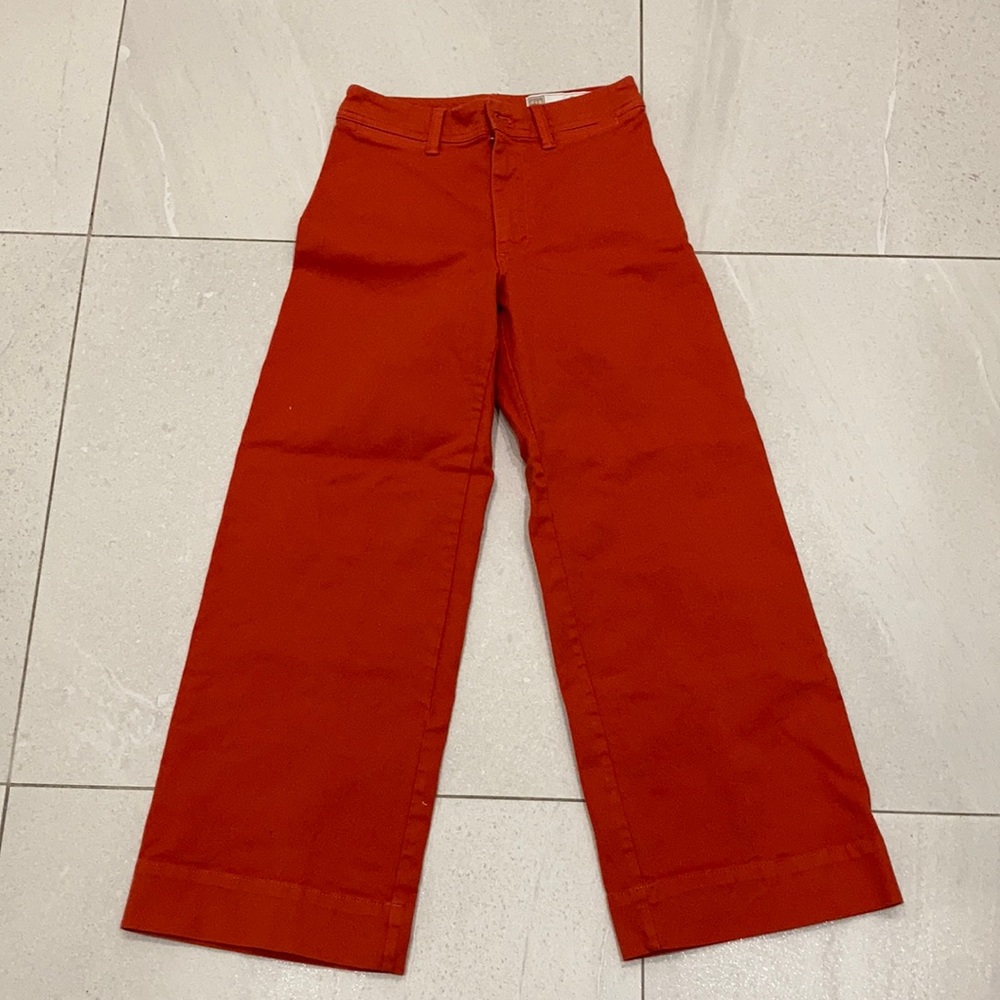Gap high rise wide leg pant